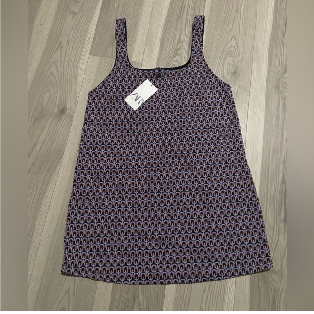 Zara Casual Dress Size Large NWT